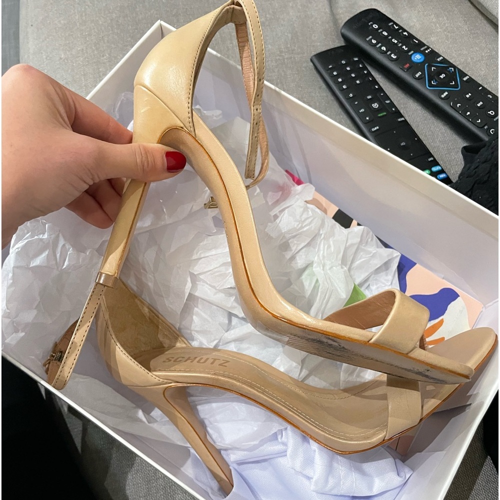 Schutz heels size 8 worn once